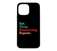 Eat Sleep Boomerang Repeat pour Les lanceurs de Boomerang et Les Amoureux Coque pour iPhone 13 Pro Max