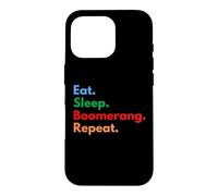 Eat Sleep Boomerang Repeat pour Les lanceurs de Boomerang et Les Amoureux Coque pour iPhone 16 Pro