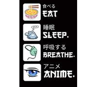 Eat Sleep Breathe Anime Sketchbook: Manga Anime Sketchbook For Sketching Or Anime Drawing Ideas Comic Manga Anime Sketch Book Otaku Sketchbook