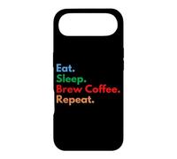 Eat Sleep Brew Coffee Repeat pour Les Amateurs de café et de café Coque pour iPhone Air