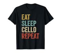 Eat Sleep Cello Repeat Shirt Violoncellistes T-Shirt