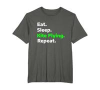 Eat Sleep, cerf-volant, répétez un passe-temps amusant T-Shirt