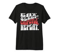 Eat Sleep Chipotle Repeat Fan Player Funny T-Shirt Haut de Gamme