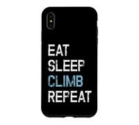 Eat Sleep Climb Repeat Blocage Escalade Libre Grimper Coque pour iPhone XS Max