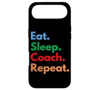 Eat Sleep Coach, entraîneurs Professionnels réguliers, Amateurs de Coaching Coque pour iPhone Air