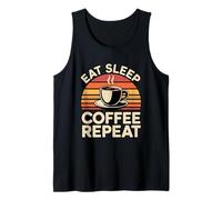 Eat Sleep Coffee Repeat Débardeur