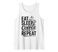 Eat Sleep Coffee Repeat Débardeur