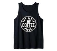 Eat Sleep Coffee Repeat Débardeur