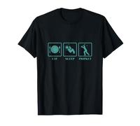 Eat Sleep Cricket Sport Hobby Team T-Shirt