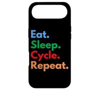Eat Sleep Cycle Repeat pour Les Cyclistes et Les Amateurs de vélo Coque pour iPhone Air