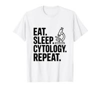 Eat Sleep Cytology Repeat Fun Science Lover T-Shirt