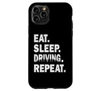 Eat Sleep Drive Repeat Driving Road, Sports Amusants pour Hommes et Femmes Coque pour iPhone 11 Pro