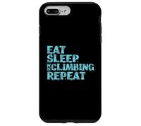 Eat Sleep : Escalade sur Glace, Escalade sur Glace répétée Coque pour iPhone 7 Plus/8 Plus