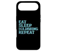 Eat Sleep : Escalade sur Glace, Escalade sur Glace répétée Coque pour iPhone Air