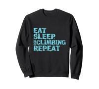 Eat Sleep : Escalade sur Glace, Escalade sur Glace répétée Sweatshirt