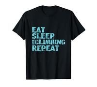 Eat Sleep : Escalade sur Glace, Escalade sur Glace répétée T-Shirt