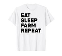 Eat Sleep Farm Repeat T-Shirt