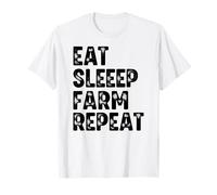 Eat Sleep Farm Repeat T-Shirt