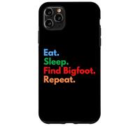 Eat Sleep Find Bigfoot Repeat pour Les Chasseurs et Les Amoureux de Big Foot Coque pour iPhone 11 Pro Max