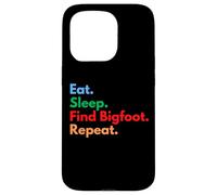 Eat Sleep Find Bigfoot Repeat pour Les Chasseurs et Les Amoureux de Big Foot Coque pour iPhone 15 Pro