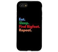 Eat Sleep Find Bigfoot Repeat pour Les Chasseurs et Les Amoureux de Big Foot Coque pour iPhone SE (2020) / 7/8