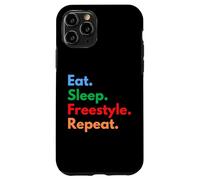 Eat Sleep Freestyle Repeat pour Les Danseurs et Les Amateurs de Freestyle Coque pour iPhone 11 Pro