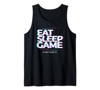 Eat Sleep Game Repeat Gamer Jeu vidéo Débardeur
