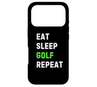 Eat Sleep Golf Repeat Cool Funny Golfing Coque pour iPhone 17 Pro
