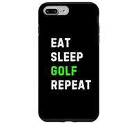 Eat Sleep Golf Repeat Cool Funny Golfing Coque pour iPhone 7 Plus/8 Plus