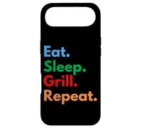 Eat Sleep Grill Repeat pour Les Chefs de Barbecue, Les cuisiniers et Les Amateurs de grillades Coque pour iPhone Air