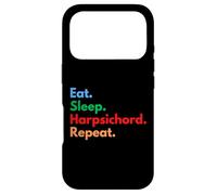 Eat Sleep Harpsichord Repeat - Joueurs et Amoureux de Clavecin Coque pour iPhone 17 Pro