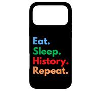 Eat Sleep History Repeat for Historiens and History Teachers Coque pour iPhone 17 Pro Max