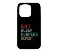 Eat Sleep Hoopers Répète l'agilité de Dressage de Chiens Coque pour iPhone 15 Pro