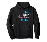 Eat Sleep Hullern Repeat I Hula Cadeau pour Hooper Sweat à Capuche