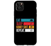 Eat Sleep Kinky Shit Repeat - BDSM Lifestyle Bondage Coque pour iPhone 11 Pro Max