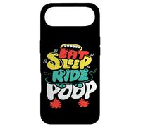 Eat Sleep Ride Poop Kids Funny Gift Design Art Coque pour iPhone Air