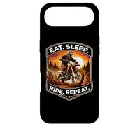 Eat Sleep Ride Repeat Dirt Bike Rider Motocross Moto MX Coque pour iPhone Air
