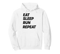 Eat Sleep Run Repeat Sweat à Capuche