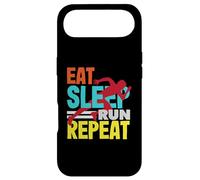 Eat Sleep Run Repeat Track and Field Coque pour iPhone Air