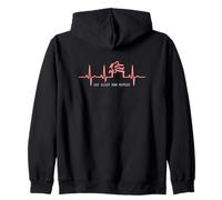 Eat Sleep Run Repeat Track Haidles Athletics Runner Sweat à Capuche