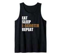 Eat Sleep Scooter Repeat I Electric Scooter Débardeur