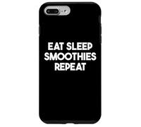 Eat Sleep Smoothies Repeat - Smoothie drôle Coque pour iPhone 7 Plus/8 Plus