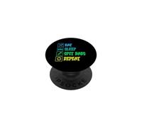 Eat Sleep Spit Bars, Rappeur Hip hop récurrent PopSockets PopGrip Adhésif