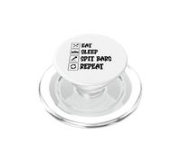Eat Sleep Spit Bars, Rappeur Hip hop récurrent PopSockets PopGrip pour MagSafe