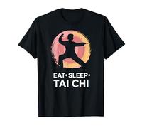 Eat Sleep Tai Chi, Arts Martiaux Zen et Pratique du Bien-être T-Shirt