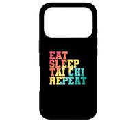 Eat Sleep Tai Chi Repeat Taijiquan Mouvement Coque pour iPhone 17 Pro