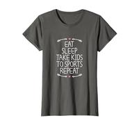Eat Sleep Take Kids to Sports Repeat T-Shirt
