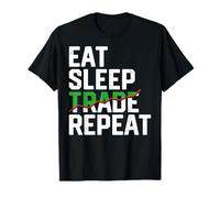 Eat Sleep Trade Repeat - Stock Trader Day Trading Crypto T-Shirt