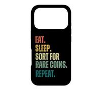 Eat Sleep. Trier pour pièces rares répéter. drôle de Collection de pièces Coque pour iPhone 17 Pro