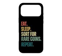 Eat Sleep. Trier pour pièces rares répéter. drôle de Collection de pièces Coque pour iPhone 17 Pro Max